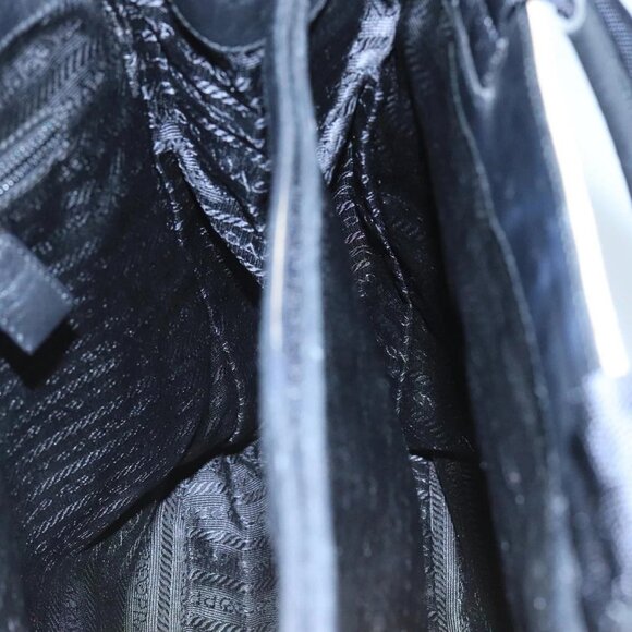 PRADA Tote Bag Canvas Beige Auth ti2434 - Picture 13 of 16